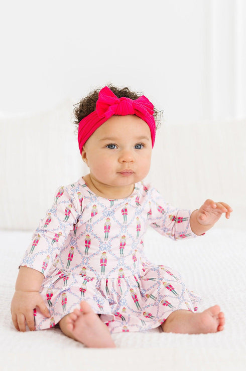 pink-nutcracker-3-4-sleeve-twirl-bodysuit Mila & Rose - Sophia's Style-2